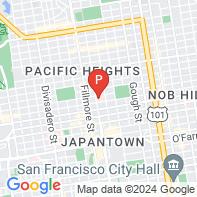View Map of 2100 Webster Street,San Francisco,CA,94108